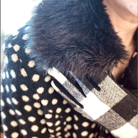 Merona Polka Dot Coat - Picture 2 of 3